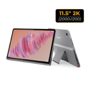 tablet lenovo tab plus 11.5" 2k ips (2000x1200), mediatek helio g99 octa core, 8gb, 128gb, cámara 8mp frontal, 8mp posterior, bt 5.2, wifi 5, 8 altavoces jbl dolby atmos 26w, soporte integrado 175°, resistencia ip52, batería 8600mah, android 14, gris luna. zadx0066es