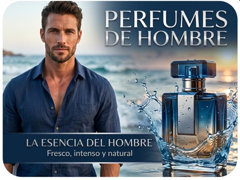 banner perfumes hombre